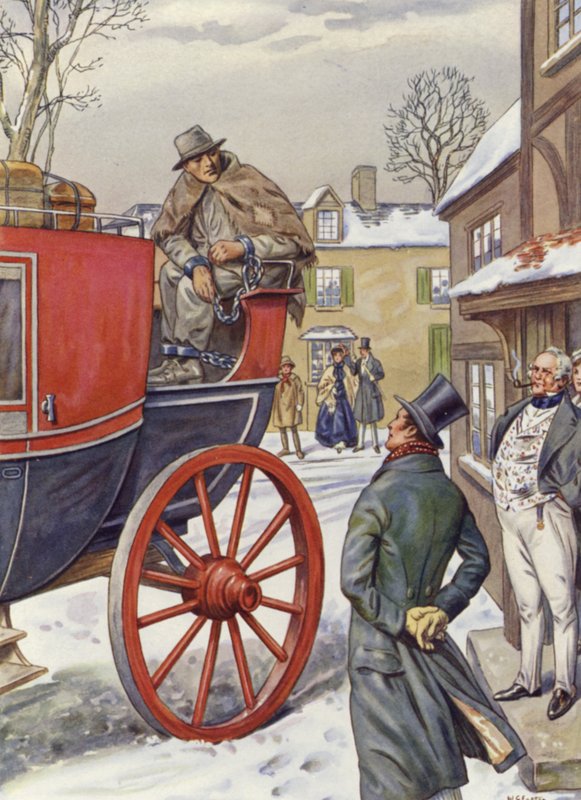 George Loveless, Tolpuddle-martyreren, på bussen i Salisbury af English School