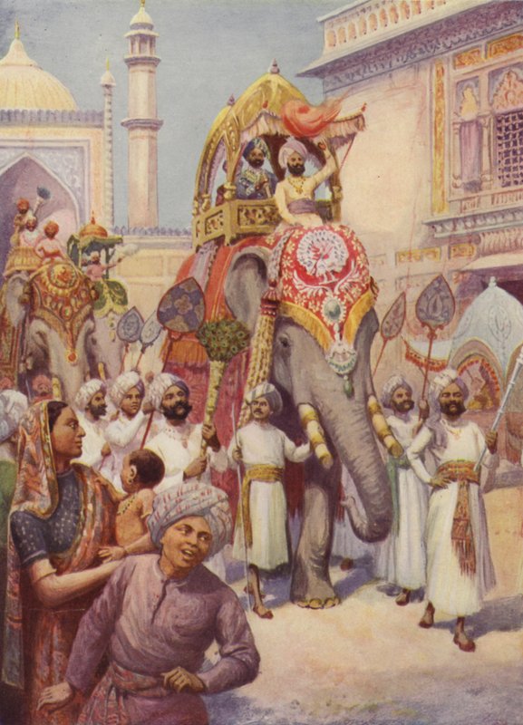 At tage til en Durbar af English School