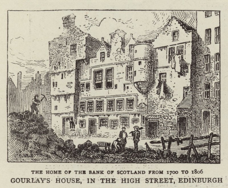 Gourlays House, i High Street, Edinburgh af English School