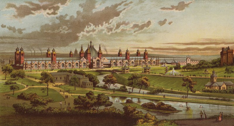 International udstilling af industri, videnskab og kunst, Glasgow, 1888 af English School