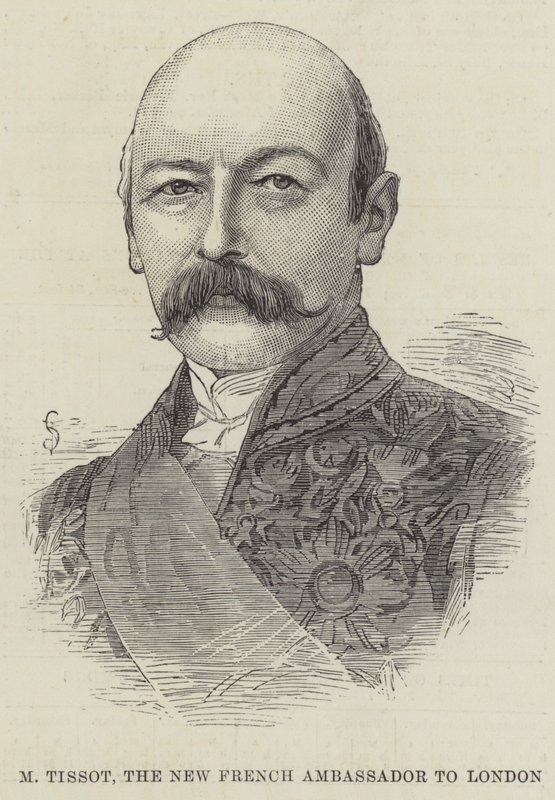 M Tissot, den nye franske ambassadør i London af English School