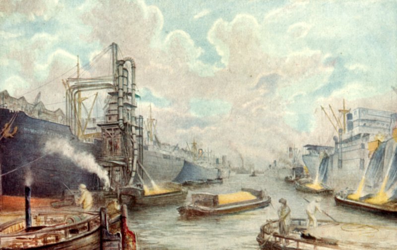 Manchester Docks af English School