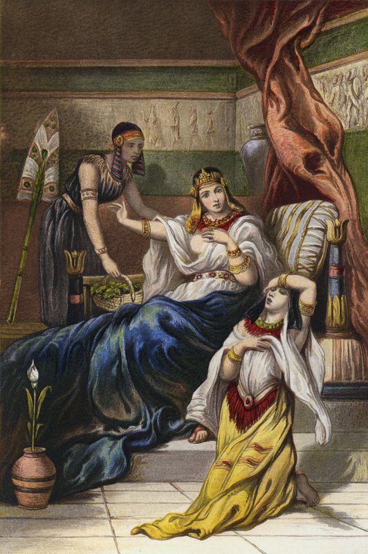 Shakespeare, Antony og Cleopatra, 5. akt, scene 2 af English School