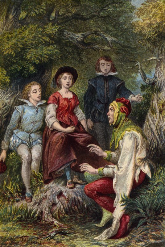 Shakespeare, As You Like It, Akt V, Scene 3 af English School