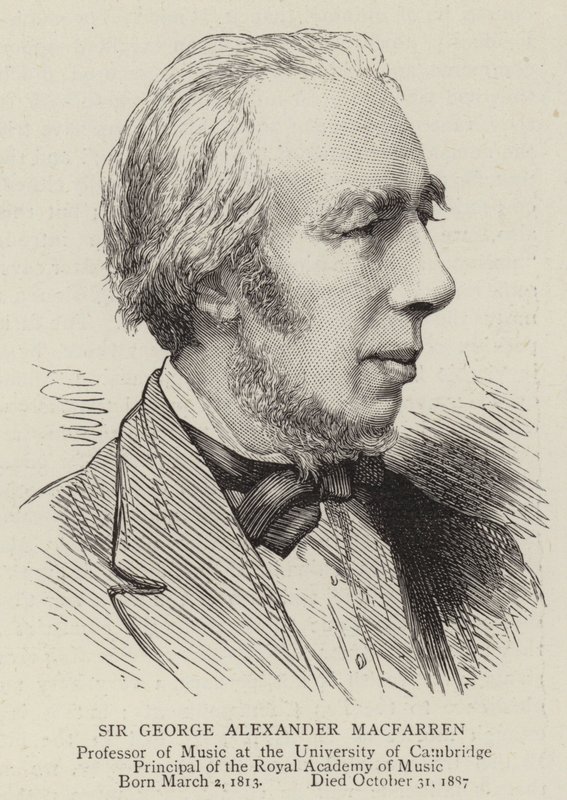 Sir George Alexander Macfarren af English School