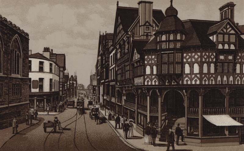 The Cross og Eastgate Street af English School