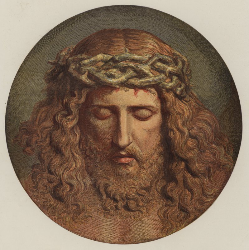 The Head of Christ, fra originalen af Cauer af English School