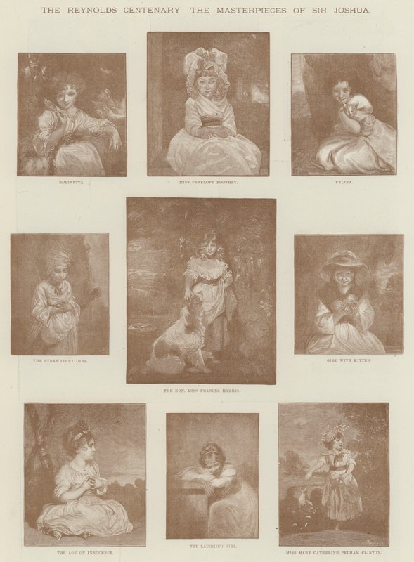 Reynolds Centenary, Sir Joshuas mesterværker af English School