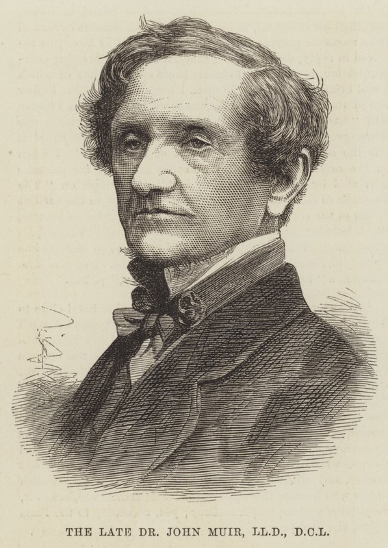 Afdøde Dr. John Muir, LLD, DCL af English School