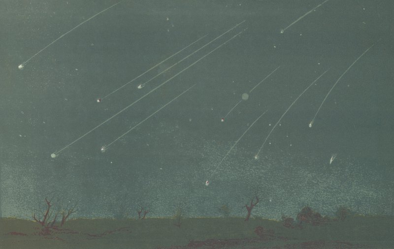 Meteorregnen i november 1866 af English School