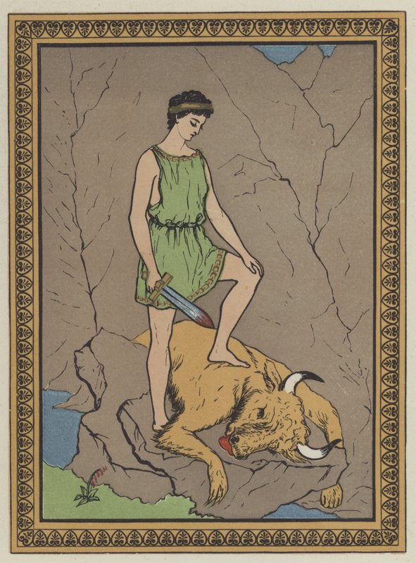 Theseus og tyren af English School