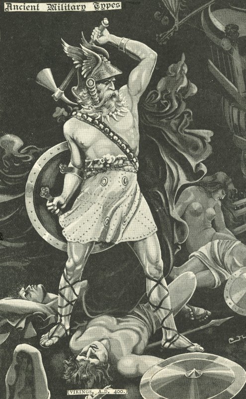 Vikinger, 400 e.Kr af English School