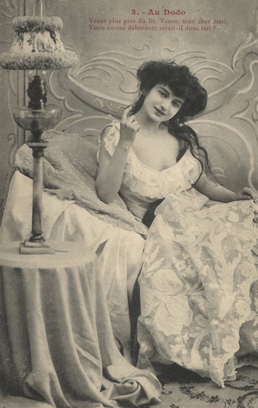 Kaldende pige af French Photographer