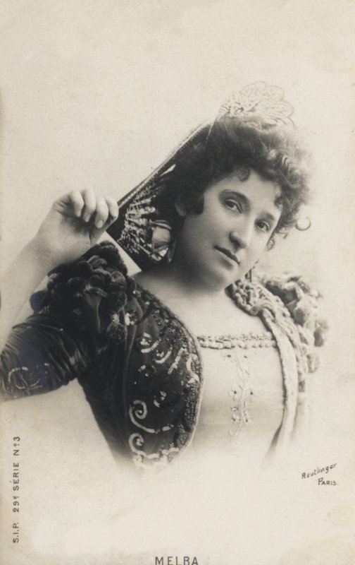 Lady Nellie Melba af French Photographer