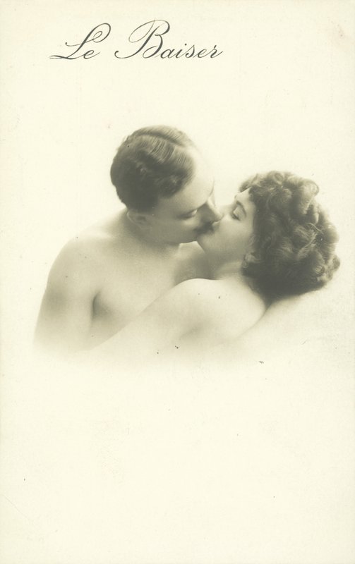 Kyssepar af French Photographer