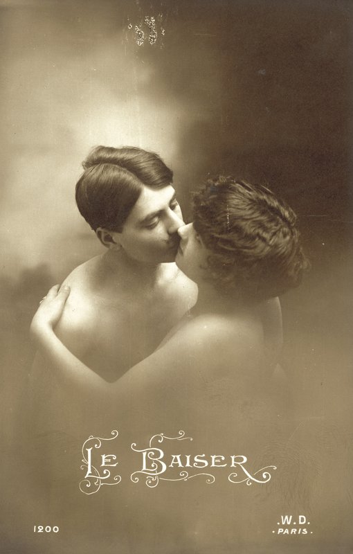 Le Baiser, Kiss, Kissing, Kissing af French Photographer