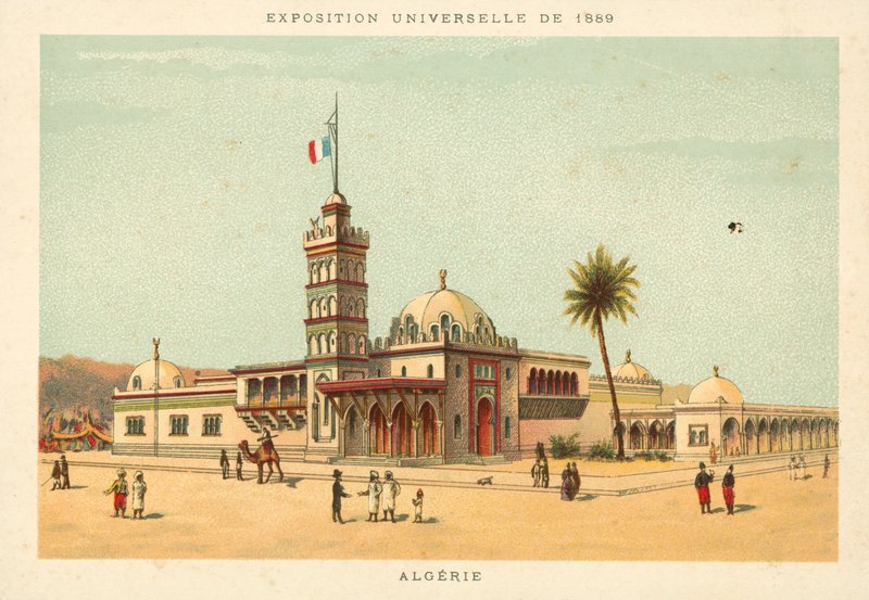 Algeriet, Verdensudstilling 1889, Paris af French School