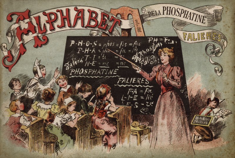 Alphabet De La Phosphatine Falieres af French School