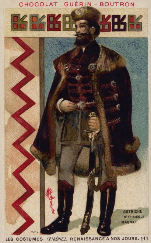 Østrigsk adelsmand, 1800-tallet af French School
