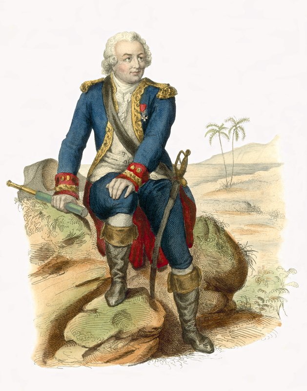 Bougainville af French School