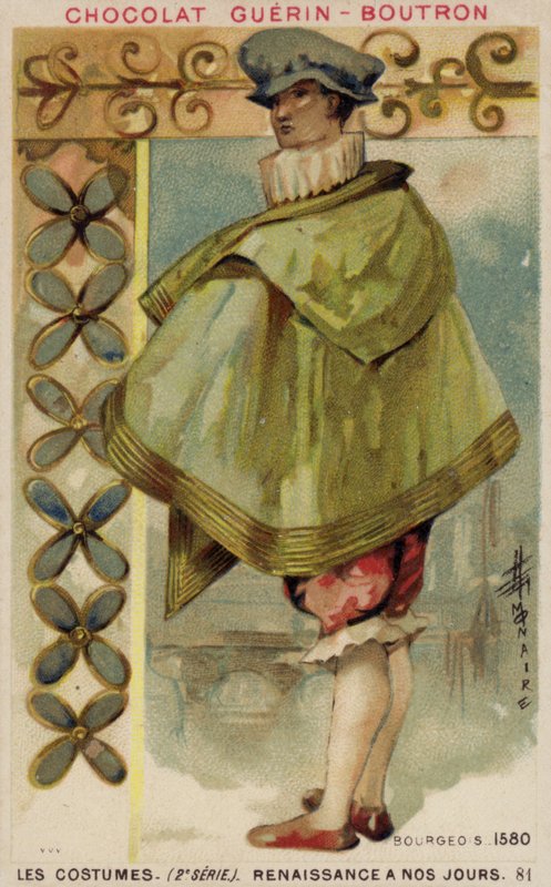 Borgerlig kostume, 1580 af French School