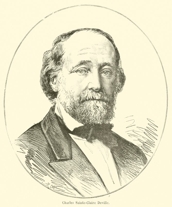 Charles Sainte-Claire Deville af French School