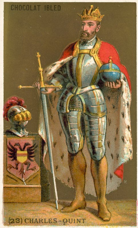 Charles V, hellig romersk kejser af French School