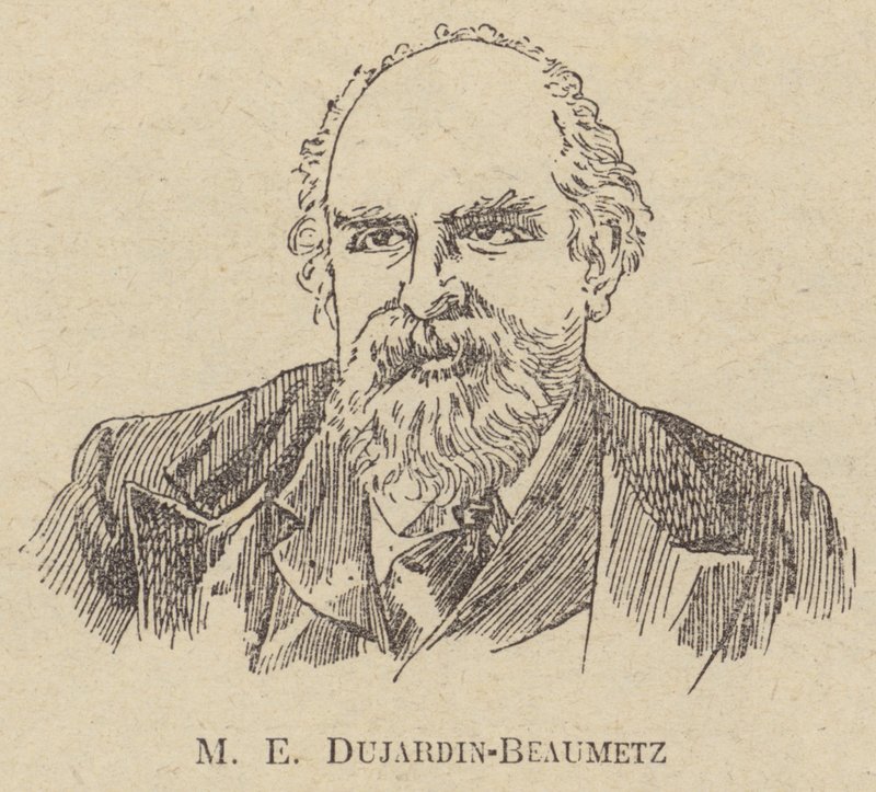 Etienne Dujardin-Beaumetz, fransk kunstner og politiker af French School