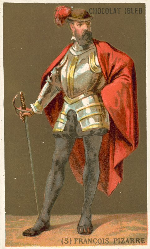 Francisco Pizarro, spansk erobrer af French School