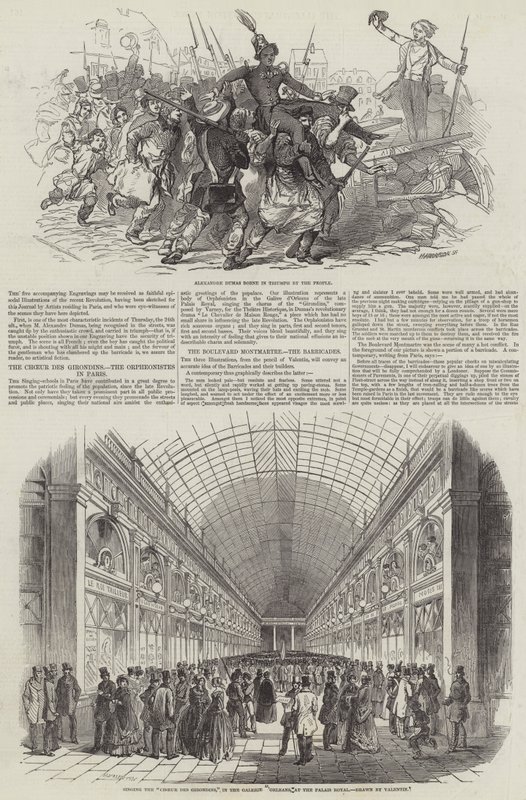 Den franske revolution i 1848 af French School