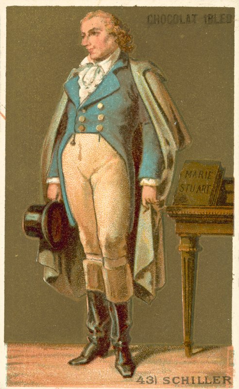 Friedrich von Schiller, tysk digter, filosof, historiker og dramatiker af French School