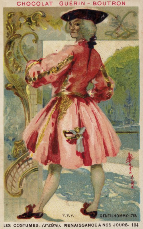 Gentleman, 1715 af French School