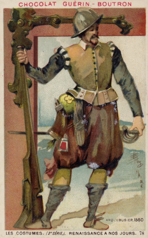 Harquebusier, 1560 af French School