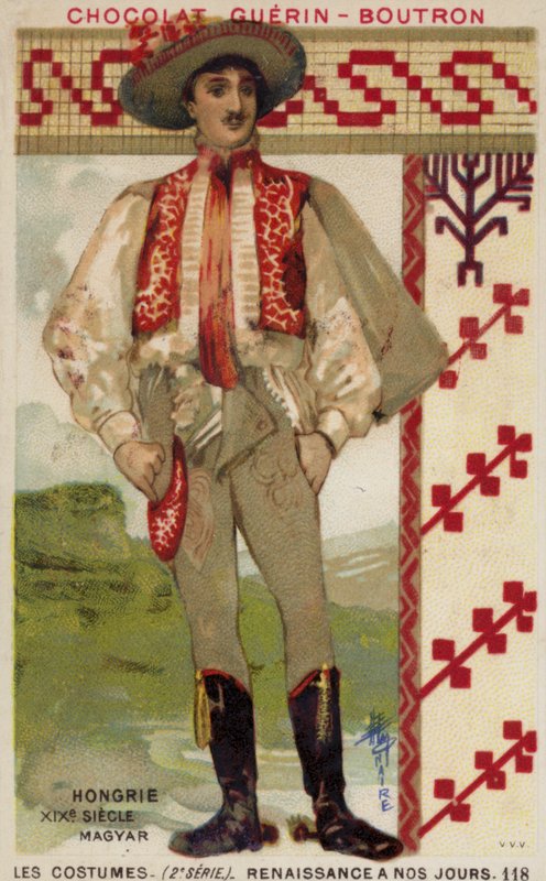 Ungarsk Magyar, 1800-tallet af French School