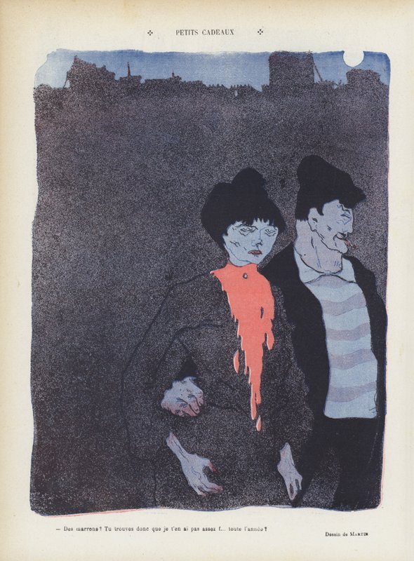 Illustration til Le Rire af French School