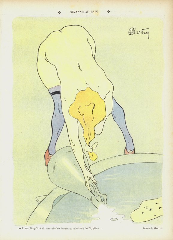 Illustration til Le Rire af French School