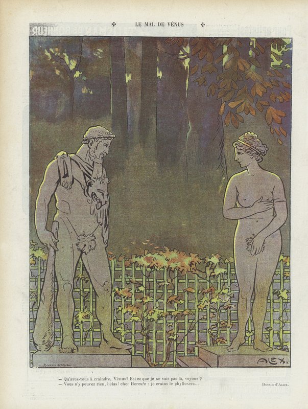 Illustration til Le Rire af French School