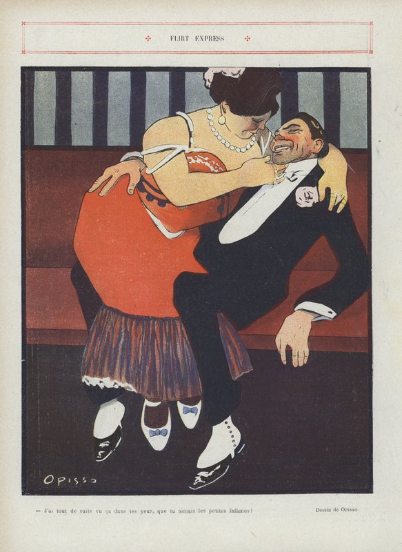 Illustration til Le Rire af French School
