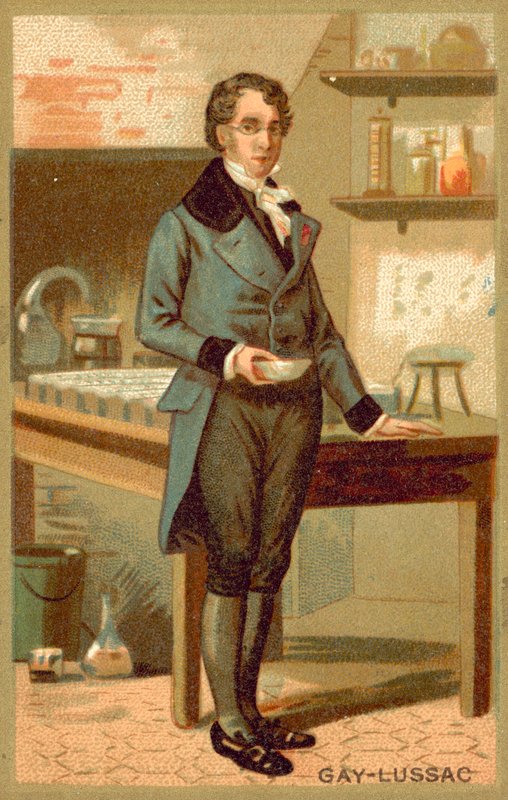 Joseph Louis Gay-Lussac, fransk kemiker og fysiker af French School