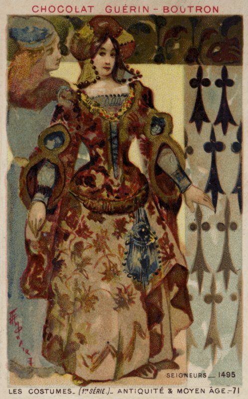 Herre og frue, 1495 af French School