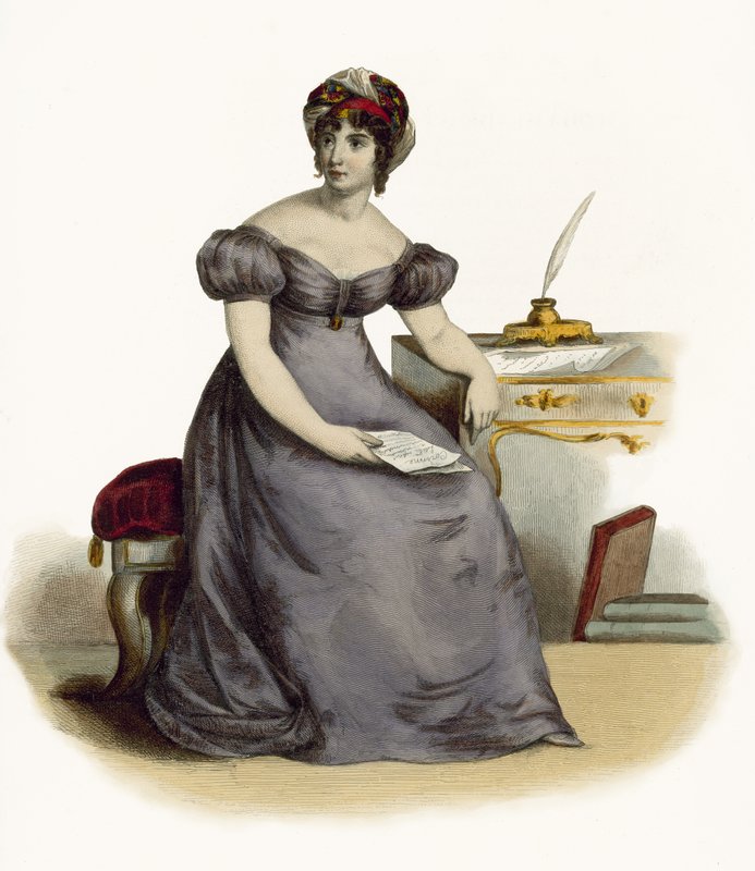 Madame de Staël af French School