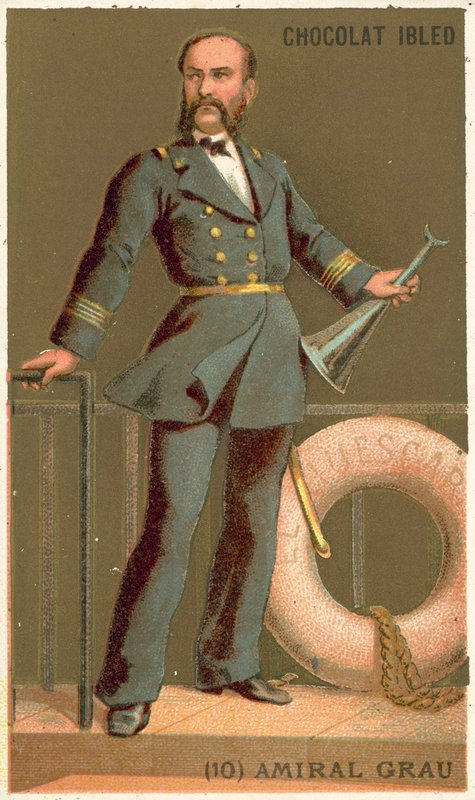 Miguel Grau Seminario, peruviansk admiral af French School
