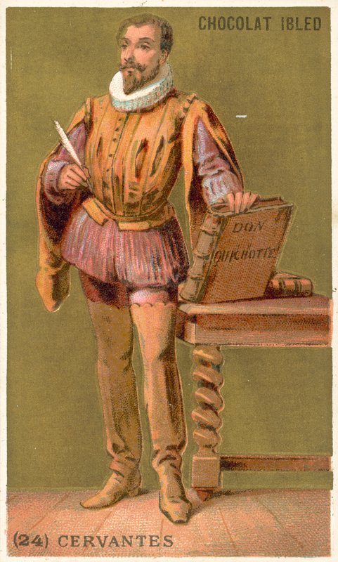 Miguel de Cervantes, spansk romanforfatter, digter og dramatiker af French School