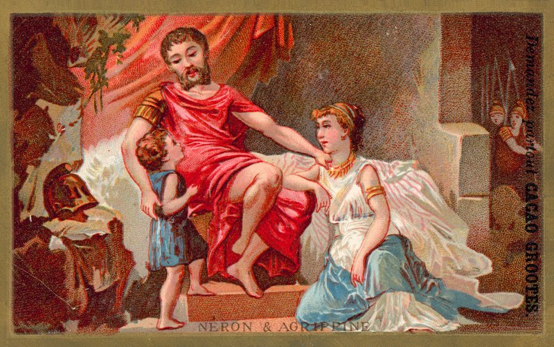 Nero og Agrippina af French School
