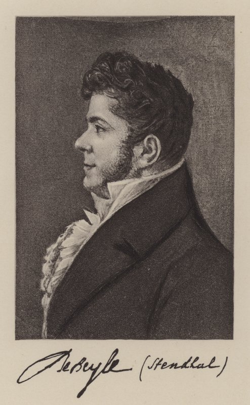 Stendhal (Marie-Henri Beyle), fransk forfatter af French School