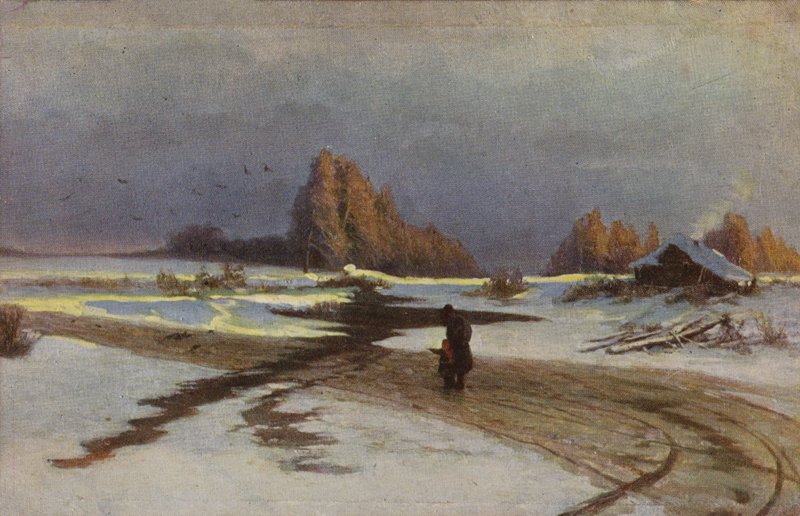 Tøet, 1871 af Russian School