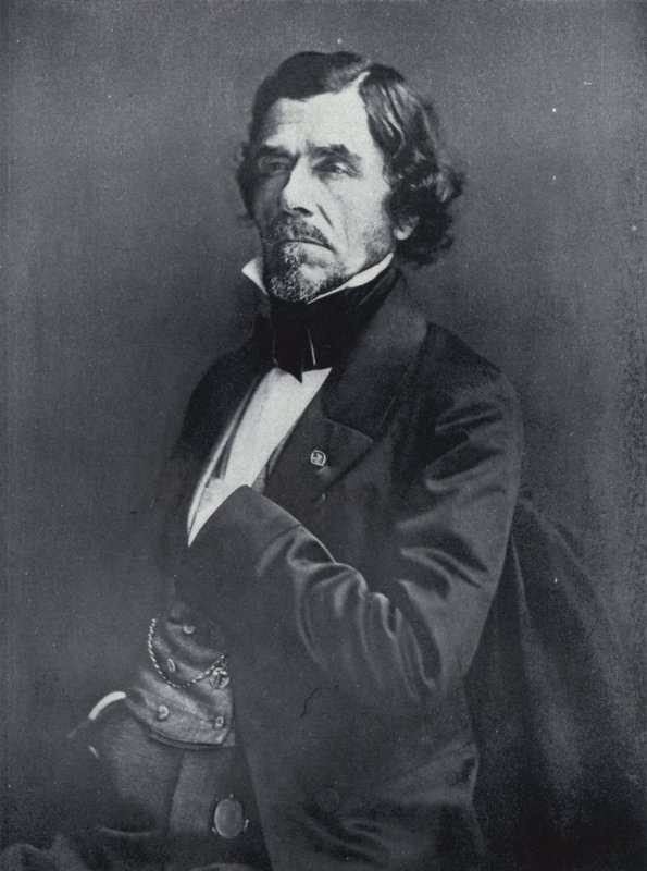 Maleren Eugene Delacroix af 1820 1910 after Nadar