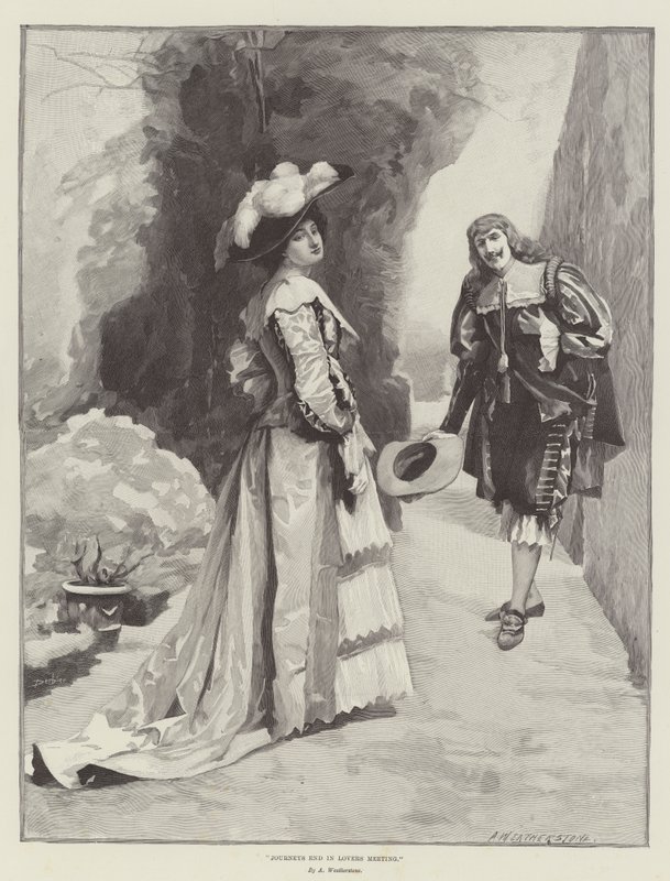 Rejser slutter i Lovers Meeting af A.C. Weatherstone