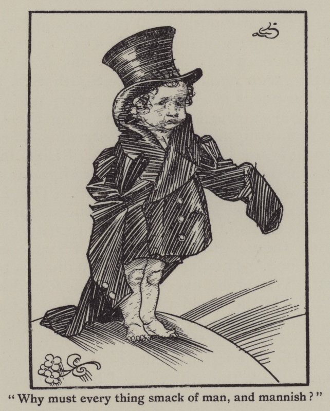 Illustration til The Essays of Elia af Charles Lamb (litho) af A. Garth Jones