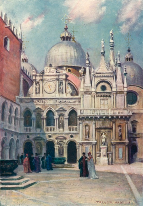Ducal Palace, Gårdhave af A. Trevor Haddon